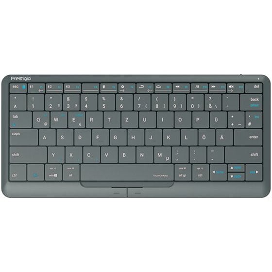 Click&Touch 2 teclado Hogar USB + Bluetooth QWERTY Español Gris