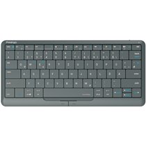 Click&Touch 2 teclado Hogar USB + Bluetooth QWERTY Español Gris