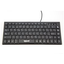 Teclado USB compacto TKL Slim TKL-USB negro