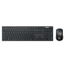 W2500 teclado Ratón incluido Juego RF inalámbrico QWERTY Negro