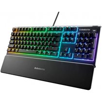 TECLADO STEELSERIES APEX 3 (ESPAÑOL) (64798)