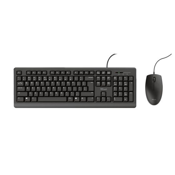Primo teclado Ratón incluido Universal USB QWERTY Español Negro