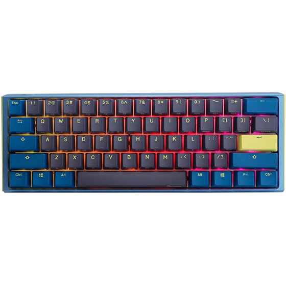 One 3 Daybreak Mini teclado Juego USB Español Azul, Gris