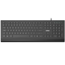 TECLADO CON CABLE, NEGRO, ESPAÑOL