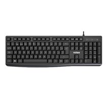 TECLADO CON CABLE, NEGRO, ESPAÑOL