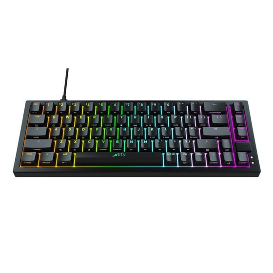 K5 COMPACT RGB teclado Juego USB QWERTY Español Negro