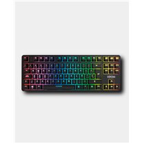 NXKROMKERNELPROSP teclado Juego USB + RF Wireless + Bluetooth QWERTY Español Negro, Blanco