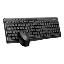 KIT INALAMBRICO MULTIMEDIA DE TECLADO Y RATÓN SILENCIOSOS