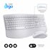 Teclado con ratón COMBO DUAL OFFICE PROWAVE WHITE