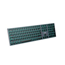 TECLADO INALAMBRICO RETROILUMINADO MOONLIGHT KEY B431 USB-C+BT5.1+RF2.4G GRIS OSCURO DE ALUMINIO