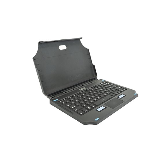 7160-1869-02 teclado para móvil QWERTZ Alemán Pogo pin Negro