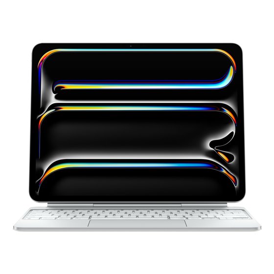 Magic Keyboard para el iPad Pro de 13 pulgadas (M4) - Español - Blanco