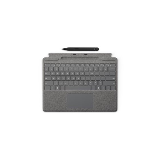 Surface Pro + Slim Pen Microsoft Cover port Platino
