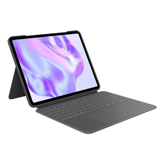 Combo Touch, funda con teclado, iPad Pro 13 pulgadas (M4)(2024) - Teclado retroiluminado extraíble con soporte abatible, escritu