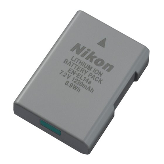 EN-EL14a Ión de litio 1230 mAh