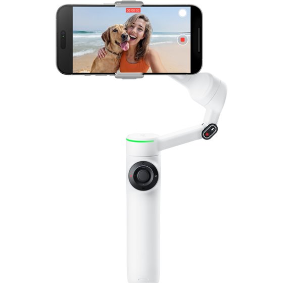 Flow 2 Pro Estabilizador de cámara para smartphone Blanco