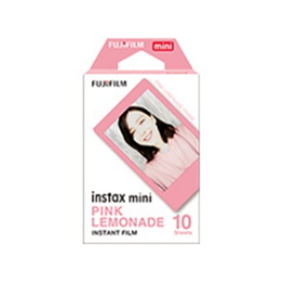 Instax Mini Pink Lemonade película instantáneas 10 pieza(s) 54 x 86 mm