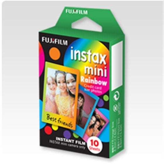 Instax Mini Rainbow película instantáneas