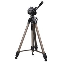 Trípode para cámaras réflex, regulable desde 69-185 cm, ligero, de aluminio, con funda de transporte, color Bronce