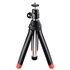 | Trípode 4 en 1 con Conexión 1/4", para go pro, móviles o cámaras, color negro