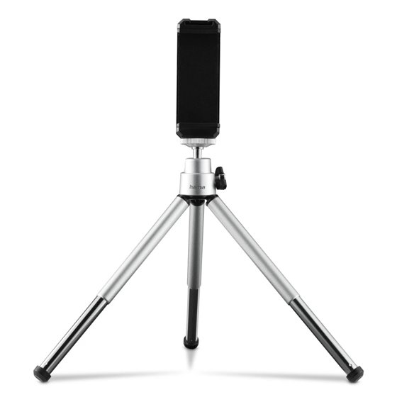 Fancy 2in1 tripode Smartphone/Cámara digital 3 pata(s) Plata