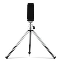 Fancy 2in1 tripode Smartphone/Cámara digital 3 pata(s) Plata