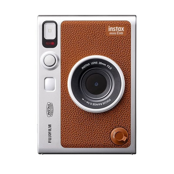 Instax Mini Evo 1/5" 2560 x 1920 Pixeles CMOS Marrón, Plata