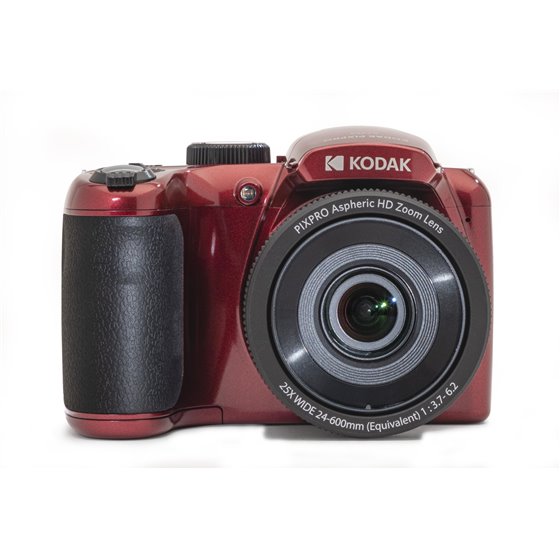 PIXPRO AZ255 1/2.3" Cámara compacta 16,35 MP BSI CMOS 4608 x 3456 Pixeles Rojo