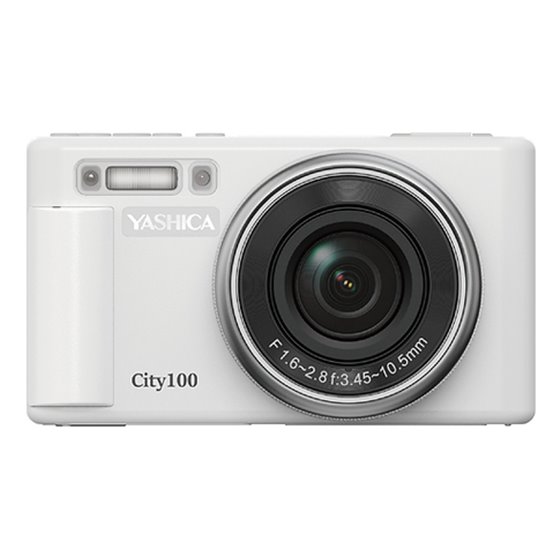 City 100 Cámara compacta 72 MP CMOS Plata, Blanco