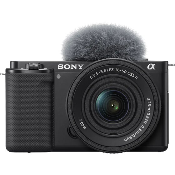 ZV-E10 + E PZ 16-50mm F3.5-5.6 OSS II MILC 24,2 MP CMOS 6000 x 4000 Pixeles Negro