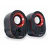 245332 altavoz Negro, Rojo Alámbrico 3 W