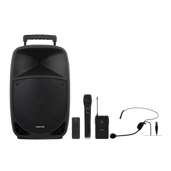 MALIBU-312 altavoz Negro Inalámbrico y alámbrico 250 W