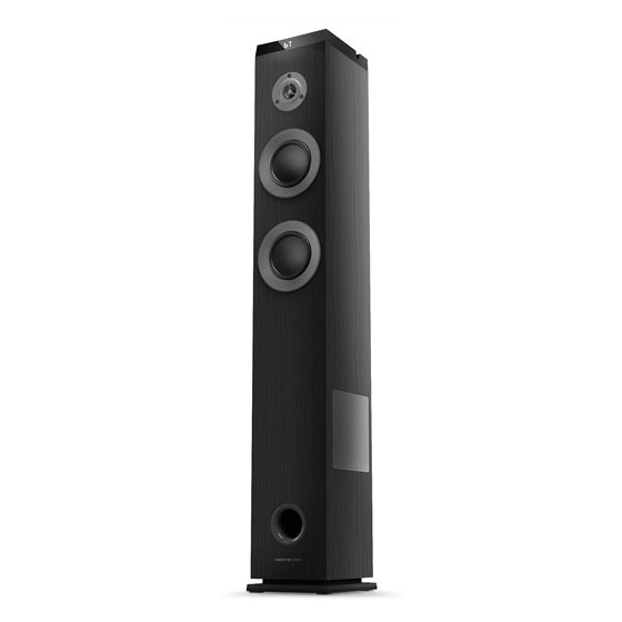 Tower 5 MAX Rango completo Negro Inalámbrico y alámbrico 100 W