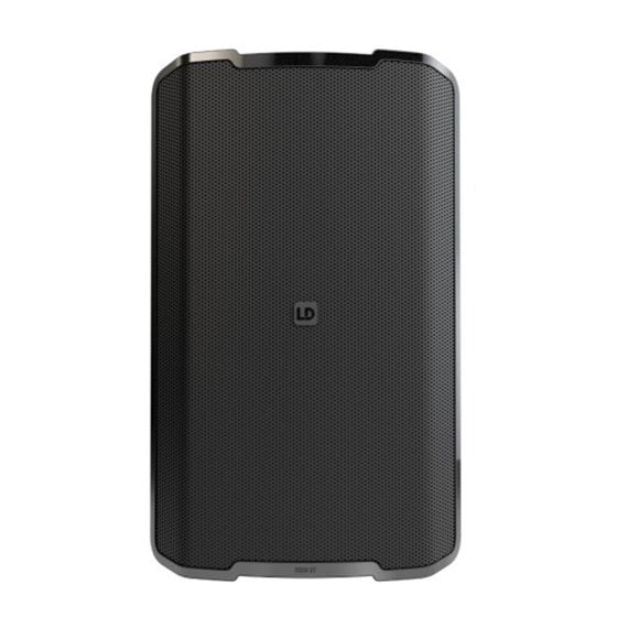 LD SYSTEMS INTEGRATION SERIE DQOR (LDDQOR8TB) 8 TWO-WAY PASSIVE INDOOR/OUTDOOR INSTALLATION LOUDSPEAKER 16 OHM, 70/100 V, BLACK 