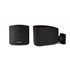 CUBE-62 altavoz De 2 vías Negro Alámbrico 12 W