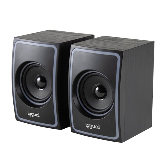 Altavoces 2.0 10W mini-jack + USB Bluetooth