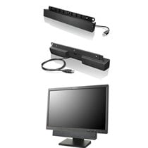 USB Soundbar Negro 2.0 canales 2,5 W