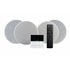 KS-WALL-4 sistema de audio para el hogar Minicadena de música para uso doméstico 50 W Negro, Gris, Blanco