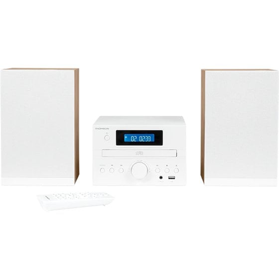MIC122BT Microcadena de música para uso doméstico 10 W Negro, Plata