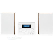 MIC122BT Microcadena de música para uso doméstico 10 W Negro, Plata