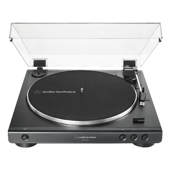 AT-LP60XUSB Tocadiscos de tracción por correa Gris, Metálico Totalmente automático