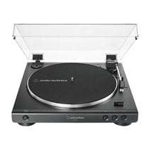 AT-LP60X Tocadiscos de tracción por correa Negro Totalmente automático