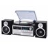 TT 1072 Tocadiscos de tracción directa Negro, Plata Semiautomático