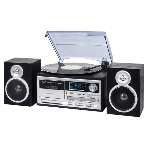TT 1072 Tocadiscos de tracción directa Negro, Plata Semiautomático
