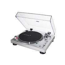 AT-LP120X Tocadiscos de tracción directa Plata Manual