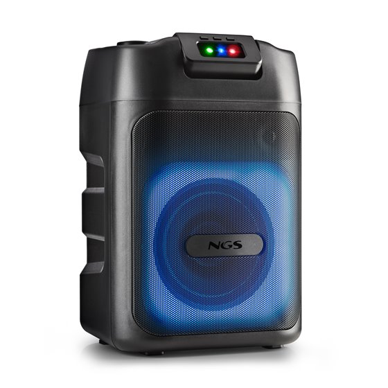 WILD CLUB Altavoz portátil estéreo Negro 80 W