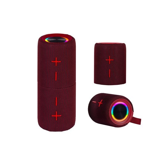 XR 8A44 DOUBLE Altavoz portátil estéreo Rojo 20 W