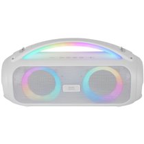 MS-PULSE, Altavoz Bluetooth Portátil 50W RMS, Iluminación RGB, 2 Drivers Activos 93mm + 2 Drivers Pasivos Ultra-Bass, Función Ma