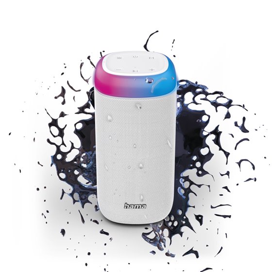 Shine 2.0 Altavoz portátil estéreo Blanco 30 W