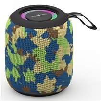 GMB Audio SPK-BT-LED-05-CM altavoz portátil o de fiesta Altavoz monofónico portátil Camuflaje 8 W